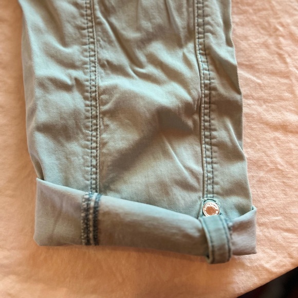 WHBM Mid-Rise Pret-A-Pedi Crop Pants Sz 8 - Picture 15 of 15